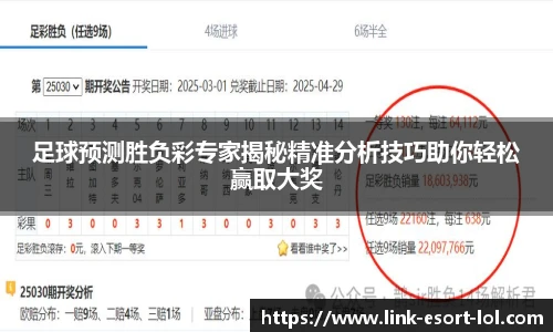 足球预测胜负彩专家揭秘精准分析技巧助你轻松赢取大奖